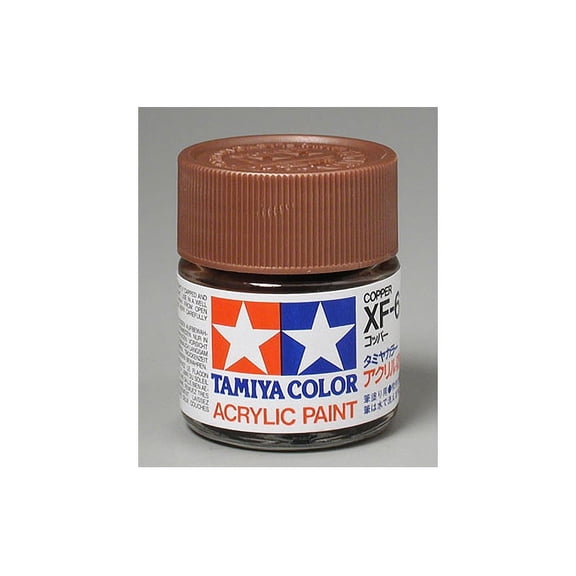 Tamiya 81306 Acrylic XF6 Copper 3/4 oz TAM81306