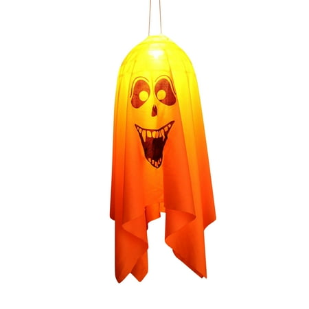

Dezsed Halloween Decorations Party Scene Decoration Ghost Chandelier Ghost Festival Horror Props LED Lights