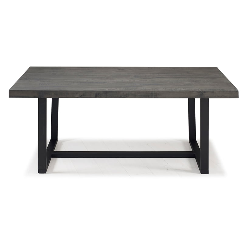 Photo 1 of 72" Rectangular Wood-Top Dining Table