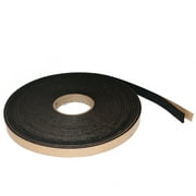 FindTape Polyester Felt Tape [3mm thick] (FELT-08): 3/4 in. x 50 ft. (Black)