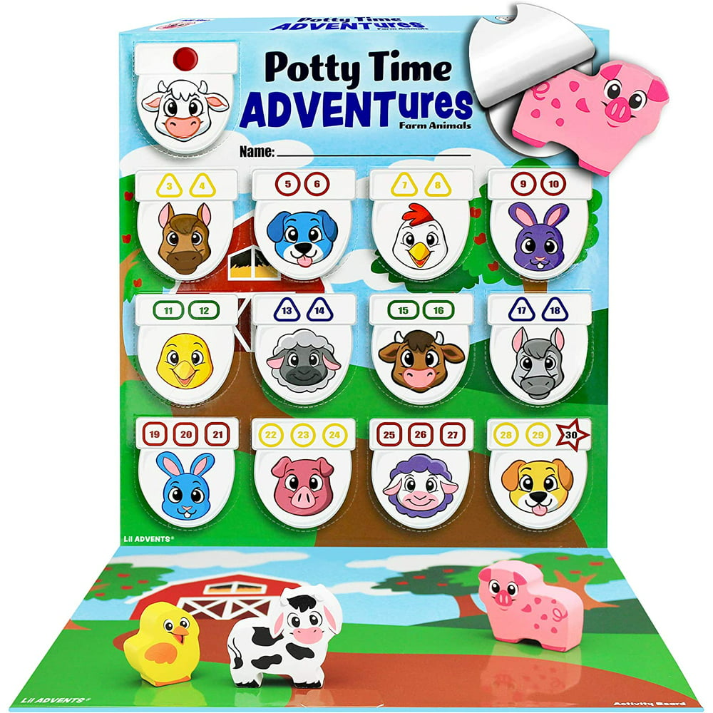 Lil ADVENTS Potty Time Adventures Potty Training Game for Toddlers 18