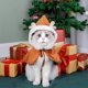 thumbnail image 3 of Mascota Navidad Elk vestir invierno Navidad chal ropa para mascotas562, 3 of 5