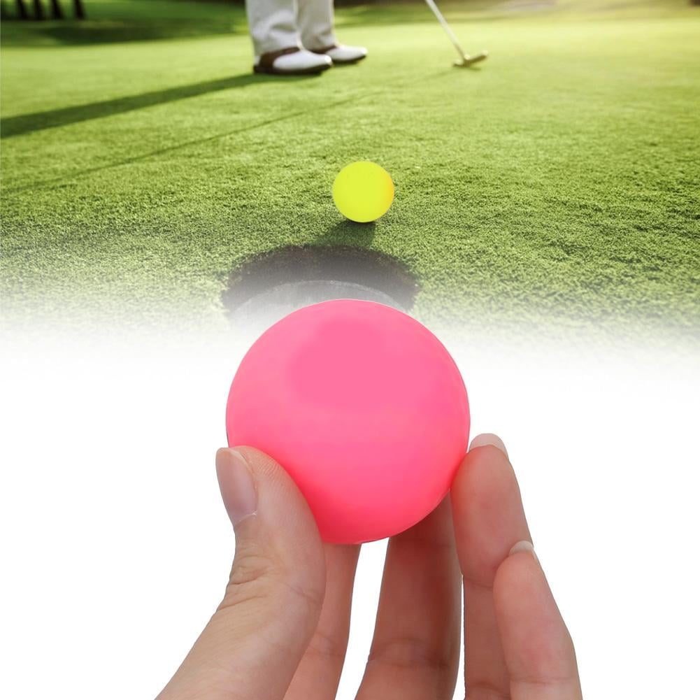 Tebru Golf Training Ball, Golf Practice Ball,10PCS/ Pack Dual Layer