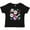 AB-Black, variant on Day of the Dead Owl Sugar Skulls and Guitar Boys or Girls Baby T-Shirt