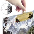 thumbnail image 6 of FORMRS Acrylic Clipboard with Low Profile Clip Standard A4 Letter Size, 12.5" x 9", River and Mountains, 6 of 8