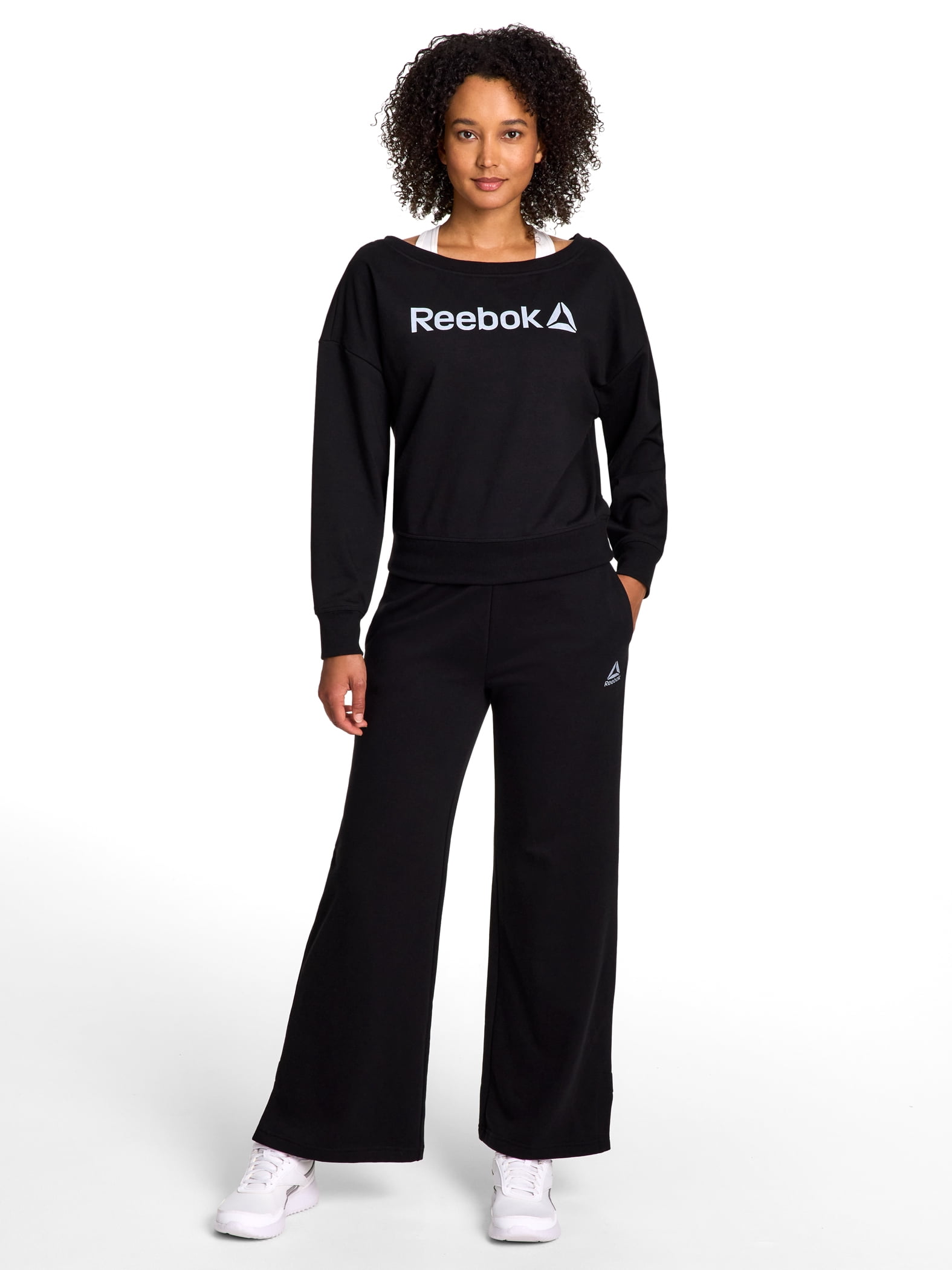 Reebok Women's Studio Wide Leg Pant, Sizes XS-XXXL