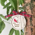 thumbnail image 2 of Cardinal Christmas Ornaments Wooden Sympathy Grief Gift Cardinals Memorial Ornament Decorations Holiday Hanging Ornament Tree Decor Supplies for Tree Door Remembrance Condolence Gifts, 2 of 5