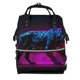 thumbnail image 1 of Fotbe Futuristic Purple Panther A、 Mochila Maternidad - Lona de Sarga Impermeable, Mochila de Pañales de Gran Capacidad con Múltiples Bolsillos y Correas Ajustables, 1 of 6