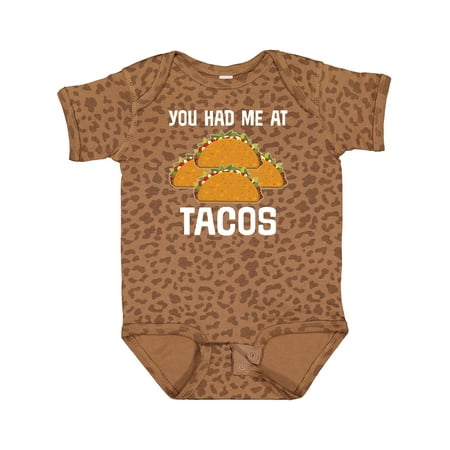 

Inktastic You Had Me at Tacos Gift Baby Boy or Baby Girl Bodysuit