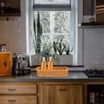 thumbnail image 6 of Tersarium Woven Fruit Basket Bread Basket Imitation Wicker Fruit Bowl Container Rattan Tray Candy Serving Basket Hyacinth Storage for Snacks, 6 of 11