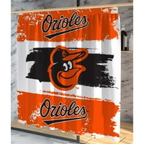 Pegasus Baltimore Orioles Shower Curtain & Bath Mat Set