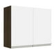 thumbnail image 1 of Alacena Madesa Glamy 80 cm 2 Puertas Marrón/Blanco, 1 of 5