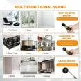 thumbnail image 5 of HIBIBUD 2500W Car Steamer for Auto Detailing High Pressure Handheld Steam Cleaner with Water Tank Portable Electric Steam Cleaning Machine Home Use Kitchen Floors Tools, 5 of 7