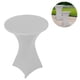 thumbnail image 2 of Cubierta de mesa redonda de Spandex para cóctel, mantel elástico ajustado de cuatro vías para fiesta al aire libre, DJ, feria comercial, banquete, boda Xemadio 2034580-6, 2 of 9