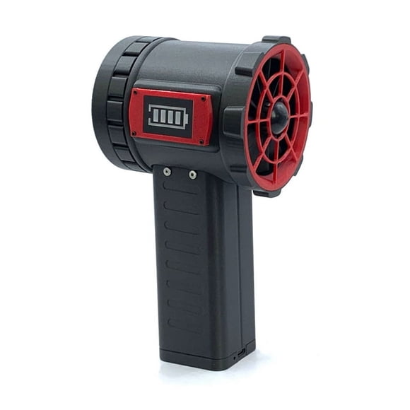 Ventilador de Mano con Turbocompresor, 650 W, Motor Sin Escobillas, Empuje Instantáneo, 1,1 Kg-1,4 Kg/S, 240 Km/H, Potente, A