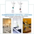 thumbnail image 3 of Home Suncatcher Crystal Hummingbird Pendant Prisms Garden Hanging F0W6 S7Y4, 3 of 9