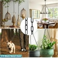 thumbnail image 4 of 3 Feet Industrial Light Fixture Chain Plant Hanging Chain with Detachable Link, Maximum Load is 50 Pounds, 4 of 5