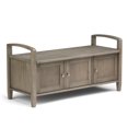 thumbnail image 1 of WyndenHall Norfolk Entryway Storage Bench, 1 of 5