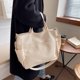 thumbnail image 2 of Bolso de mujer tendencia gran capacidad bolso de lona de moda práctico estilo moderno retro simple bolso bandolera casual para desplazamientos, 2 of 6
