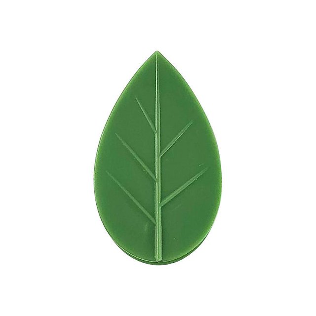 10 Uds. Clips de hebilla de fijación de hoja de vid de planta con forma de hoja verde Banban