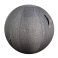 thumbnail image 2 of Cubierta protectora de bola para uso doméstico Yoga/Ejercicio/Pelota de equilibrio con cómodas asas de transporte, cubierta de bola plegable duradera Gris 55cm shamjiam Cubierta de pelota de ejercicio, 2 of 8