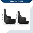 thumbnail image 3 of Guardabarros de barro únicos con accesorios de montaje para Renault K-ZE 2019-2023, guardabarros delanteros y traseros, 1 conjunto, 3 of 6