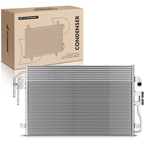A-Premium Air Conditioning A/C Condenser Compatible with 2009-2012 Ford Escape & 2009-2011 Mazda Tribute & 2009-2011 Mercury Mariner, Replace# 3782, 9L8Z19712A