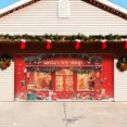 thumbnail image 5 of Garage Banner Holiday Decorations Festive Decoration Polyester Material Weather Resistant Easy Installation Eye Catching Design for Seasonal Celebrations Family Gatherings Outdoor Indoor, 5 of 5