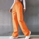 thumbnail image 4 of WILLBEST Pantalones Casuales de Mujer, de Cintura Alta, con Pierna Ancha y Estilo Relajado, de Pierna Recta, para Uso Diario. Extra Grande, 4 of 6