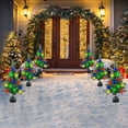 thumbnail image 5 of Solar 4-Color Christmas Tree Light with Plug-in Spike, Effortlessly Transforms Garden Landscapes and Courtyards into a Dazzling Christmas Wonderland Multicolor, 5 of 9