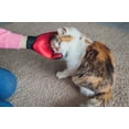 thumbnail image 6 of Pet Grooming Gloves (Red) - Perfect Design for Grooming, Deshedding, Bathing & Massaging Your Dogs & Cats with Long/Short/Curly Fur – 1 Pair (Right & Left), 6 of 8