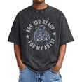 thumbnail image 2 of Mens Oversized T Shirts Short Sleeve Summer Loose Fit Tops Distressed High Street Casual Graphic Tees Streetwear, 2 of 4
