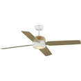thumbnail image 3 of P250097-028-30-Progress Lighting-Shaffer II - 4 Blade Ceiling Fan with Light Kit In Coastal Style-15.5 Inches Tall and 56 Inches Wide-Satin White, 3 of 18