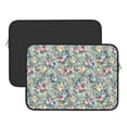 thumbnail image 2 of Pofeuu Rose Flowers Print Laptop Carrying Case,13-15-Inch Laptop and Tablet, Sleek Design, Durable and Water-Repellent Fabric, Business Casual or School-15 inch, 2 of 8