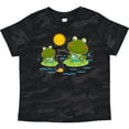 thumbnail image 3 of Inktastic Fishing Frogs Cute Fisherman Boys Toddler T-Shirt, 3 of 5