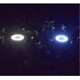 thumbnail image 3 of Luz subterránea solar BRILLAR de acero inoxidable 10LED luz de césped al aire libre, 3 of 5