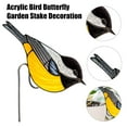 thumbnail image 6 of NOVELAR Decorative Acrylic Bird Butterfly Stake for Garden, Stylish Ornament for Plants and Flowers, Ideal for Adding a Unique Touch to Your Outdoor Living Space, 6 of 7