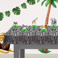 thumbnail image 4 of 12 Pack Bulk Zebra Print Party Tablecover, 4 of 9