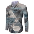 thumbnail image 1 of Camisas de playa con estampado de flores en 3D camisas hawaianas de manga larga blusas para hombres y mujeres camisas gráficas camisas de estilo callejero ropa para hombres Tlps, 1 of 6