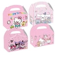 thumbnail image 5 of Plato de decoración para fiesta de cumpleaños de Hello Kitty rosa, vajilla desechable, fondo, globo, baby shower, juguete para niñas, regalo, suministros para fiesta, 5 of 5