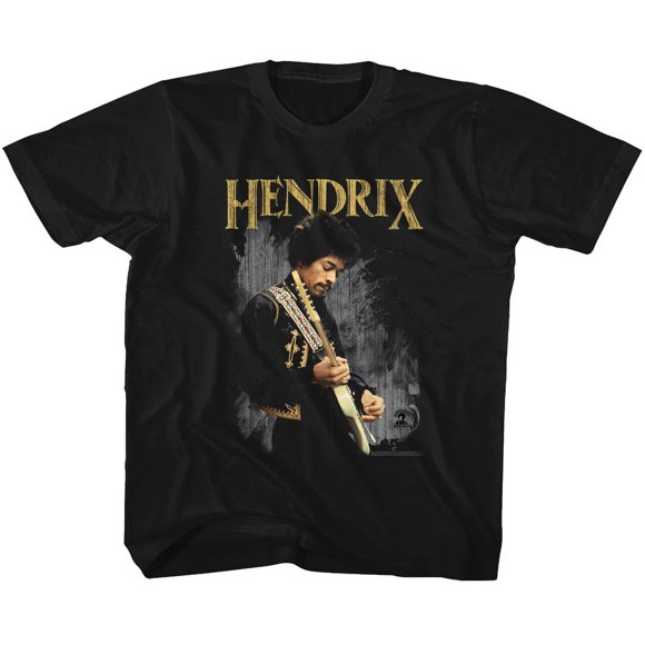 Jimi Hendrix Black Toddler T-Shirt