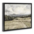 thumbnail image 2 of Stupell Industries Farmhouse Muted Trail Along Fence Black Floating Frame Canvas Art, 21 x 17, by Riley B, 2 of 8