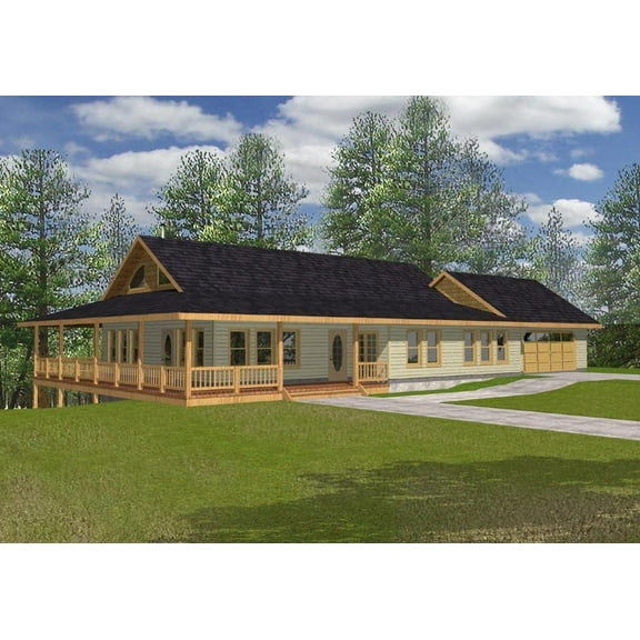 001-2044: Beach & coastal ICF 4 Bed, 3 Bath Luxury Home Plan, 3776 Sq Ft: Full Blueprints with License to Build by Home Plan Marketplace - Lesuto