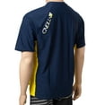 thumbnail image 3 of O'Neill men's 24/7 sun tee King 4X Tall Navy/yellow (4452), 3 of 4