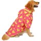 thumbnail image 1 of Chubasquero de doble capa con cremallera y capucha para perros pequeños a grandes, patos, rosa, XL, 1 of 2