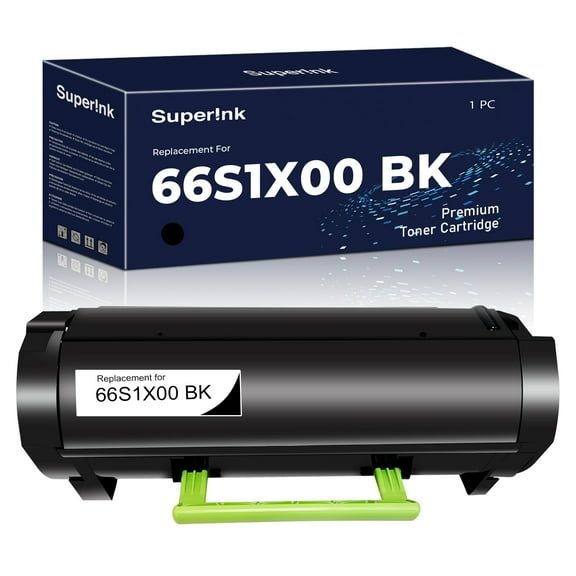 Compatible Lexmark 66S1X00 Toner Cartridge Black By Superink