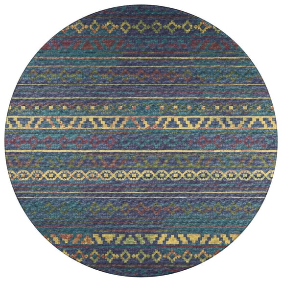 Dalyn Sedona Area Rug SN10-Ink SN10IK8RO Ink, 8' x 8'
