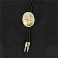 thumbnail image 1 of Double S 22275 End Of Trail Bolo, Gold Silver Plated - 36 in., 1 of 1