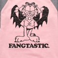 thumbnail image 3 of Garfield - Fangtastic - Toddler And Youth Girls Raglan Graphic T-Shirt, 3 of 5