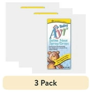 (3 pack) Ayr Baby Saline Nose Spray/Drops 30 mL Each